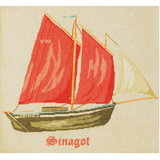 G08-K Lucas Creations Набір для вишивки рахунковим хрестиком - Сінагот Sinagot, Belfast 32 ct