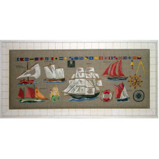 G09-K Lucas Creations Набір для вишивки рахунковим хрестиком - Cтаровинні човни Vieux bateaux, Belfast 32 ct