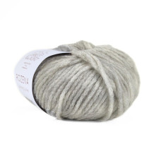 G1 Пряжа Laines du Nord Rozena, 150г - 600м, світло-сірий, 68% меринос, 17% кашемір 15% нейлон
