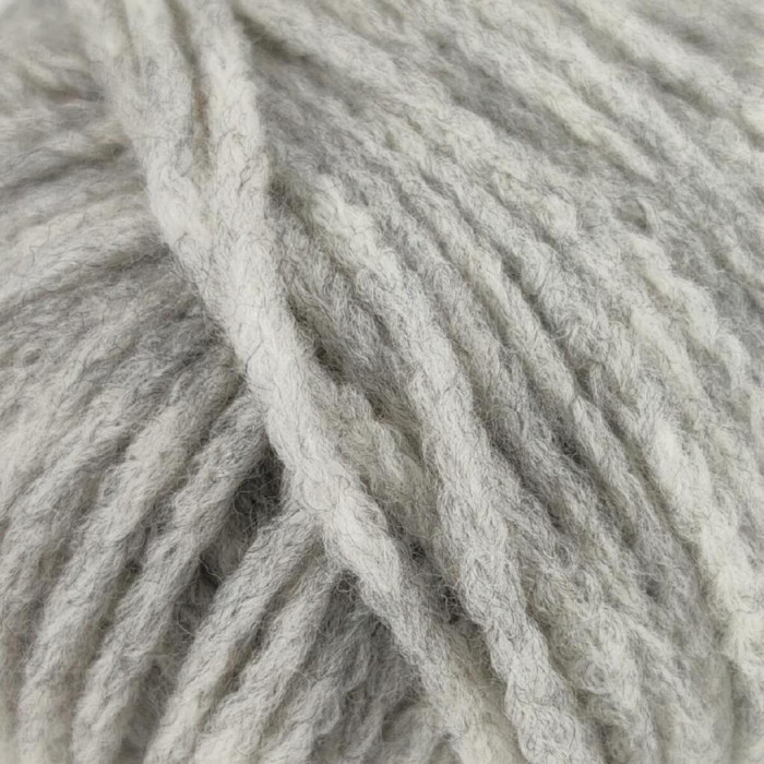 G1 Пряжа Laines du Nord Rozena, 150г - 600м, світло-сірий, 68% меринос, 17% кашемір 15% нейлон