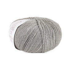G1 Шкарпеткова Пряжа Laines du Nord Unisock 6 PLY, 100г - 400м, світло-сірий, 75% вовна, 25% нейлон