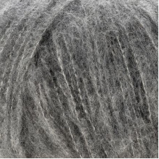 G2 Пряжа Laines du Nord Cashsilk Light, 25г - 145м, сірий, 68% вовна, 22% шовк, 10% кашемір