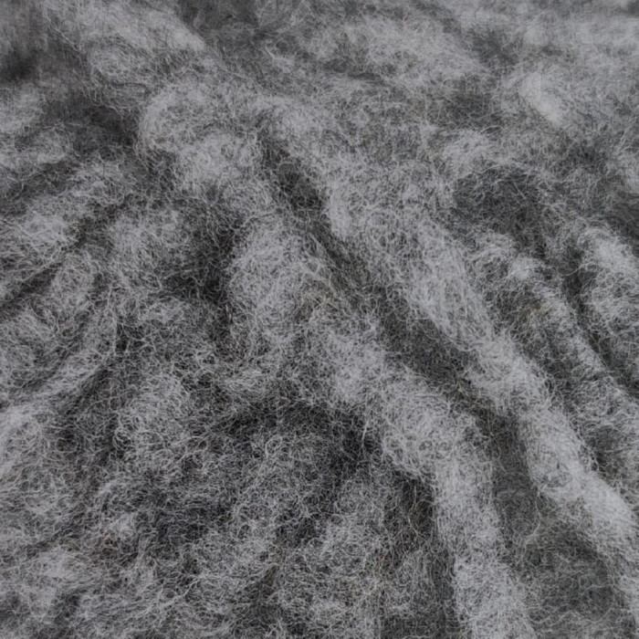 G2 Пряжа Laines du Nord Piuma Cashmere, 25г - 75м, темно-сірий, 75% вовна, 16% кашемір, 9% нейлон