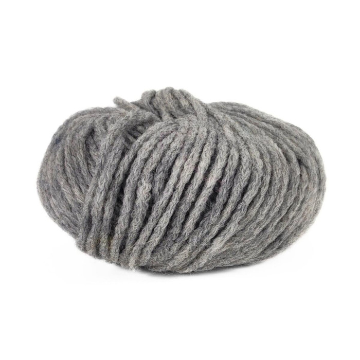 G2 Пряжа Laines du Nord Rozena, 150г - 600м, сірий, 68% меринос, 17% кашемір 15% нейлон