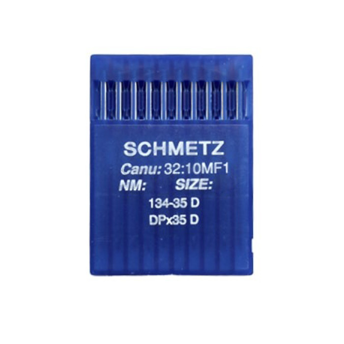 Голки Schmetz 134-35 D №130, 10 шт, для прямострочних (універсальних) побутових швейних машин
