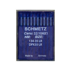 Голки Schmetz 134-35 LR №100, 10 шт, для прямострочних (універсальних) побутових швейних машин