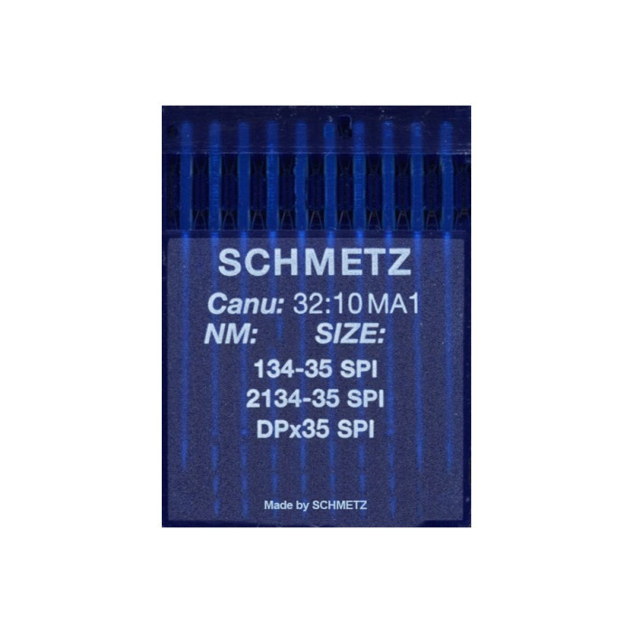 Голки Schmetz 134-35 SPI №90, 10 шт, для прямострочних (універсальних) побутових швейних машин