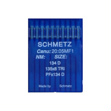Голки Schmetz 134 D №100, 10 шт, для прямострочних (універсальних) побутових швейних машин