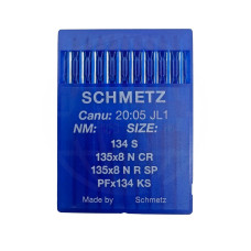 Голки Schmetz 134 S №100, 10 шт, для прямострочних (універсальних) побутових швейних машин