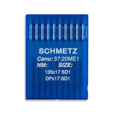 Голки Schmetz 134 SD1 №90, 10 шт, для прямострочних (універсальних) побутових швейних машин