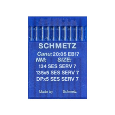 Голки Schmetz 134 SES SERV 7 №70, 10 шт, для прямострочних (універсальних) побутових швейних машин