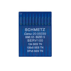 Голки Schmetz 134 SES TN №65, 10 шт, для прямострочних (універсальних) побутових швейних машин