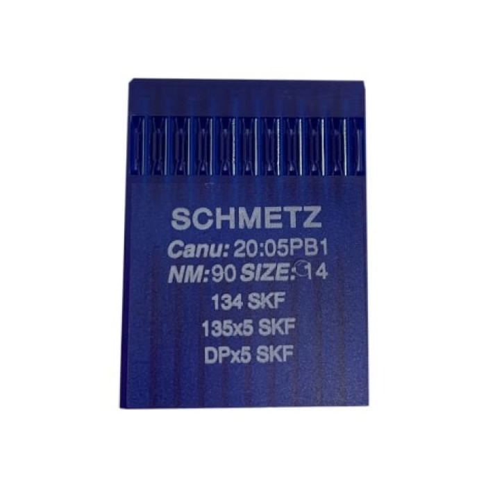 Голки Schmetz 134 SKF №90, 10 шт, для прямострочних (універсальних) побутових швейних машин, товста колба