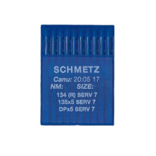 Голки Schmetz 134 SPI SERV 7 №100, 10 шт, для прямострочних (універсальних) побутових швейних машин