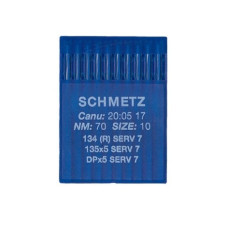 Голки Schmetz 134 SPI SERV 7 №110, 10 шт, для прямострочних (універсальних) побутових швейних машин