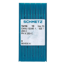 Голки Schmetz 253 C №70, 10 шт, для вишивальних промислових швейних машин