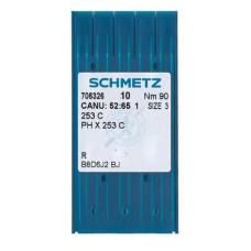 Голки Schmetz 253 C №90, 100 шт, для вишивальних промислових швейних машин
