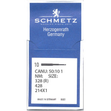 Голки Schmetz 328 (R) №160, 10 шт, для промислових швейних машин човникового стібка