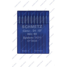 Голки Schmetz 36211 №60, 10 шт, для пласкошовних промислових швейних машин