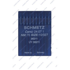 Голки Schmetz 36211 №70, 10 шт, для пласкошовних промислових швейних машин
