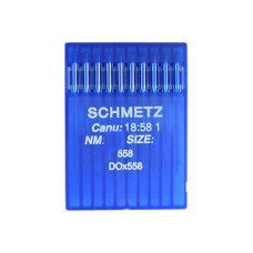 Голки Schmetz 558 DOX558 №100, 10 шт, для петельних промислових швейних машин ланцюгового стібка