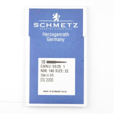 Голки Schmetz 794 H FR №140, 10 шт, для важких промислових швейних машин човникового стібка