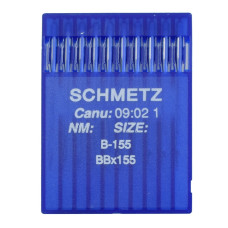 Голки Schmetz B-155 №120, 10 шт, для промислових машин двохниткового ланцюгового стібка