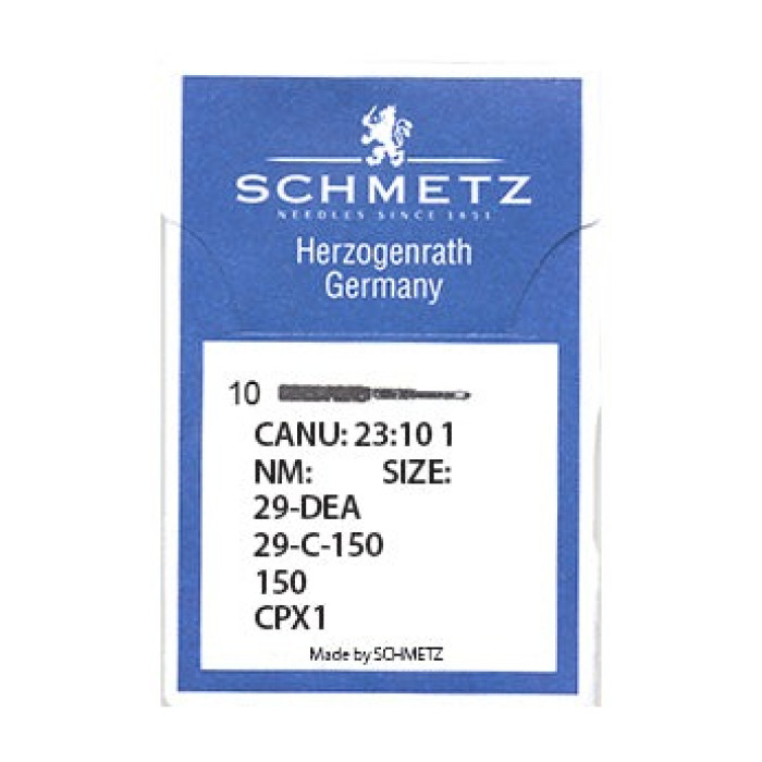 Голки Schmetz CPX1 №90, 10 шт, для промислових швейних машин імітації ручного стібка