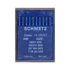 Голки Schmetz DBX1 SES №85, 10 шт, для прямострочних (універсальних) побутових швейних машин