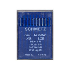 Голки Schmetz DBX1 SPI №65, 10 шт, для прямострочних (універсальних) побутових швейних машин