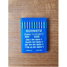 Голки Schmetz DBX1 SPI SERV 7 №90, 10 шт, для прямострочних (універсальних) побутових швейних машин