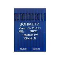 Голки Schmetz DPX16 LR №100, 10 шт, для прямострочних (універсальних) побутових швейних машин