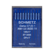 Голки Schmetz DPX17 №120, 10 шт, для прямострочних (універсальних) побутових швейних машин