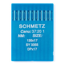 Голки Schmetz DPX17 NIT №120, 10 шт, для прямострочних (універсальних) побутових швейних машин