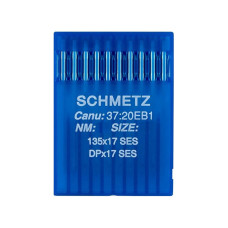 Голки Schmetz DPX17 SES №140, 10 шт, для прямострочних (універсальних) побутових швейних машин