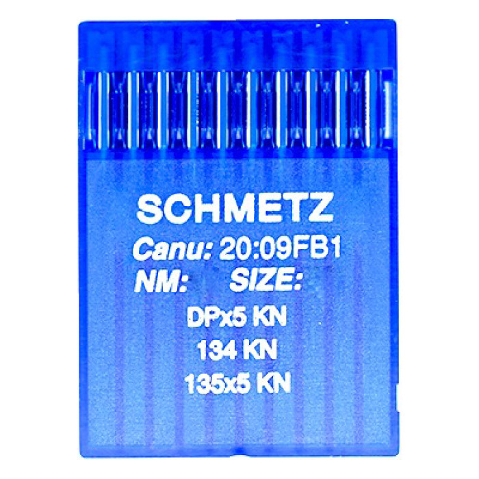 Голки Schmetz DPX5 KN №75, 10 шт, для прямострочних (універсальних) побутових швейних машин