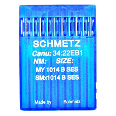 Голки Schmetz MY 1014 B SES №75, 10 шт, для пласкошовних промислових швейних машин