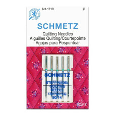 Голки Schmetz Quilting 130/705 H-Q №90, 5 шт, для стьобання, для побутових швейних машин, на картонній основі