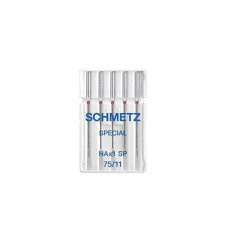 Голки Schmetz Super stretch HAx1 SP №75, 5 шт, для особливо еластичних тканин, для побутових швейних машин, без картонної основи