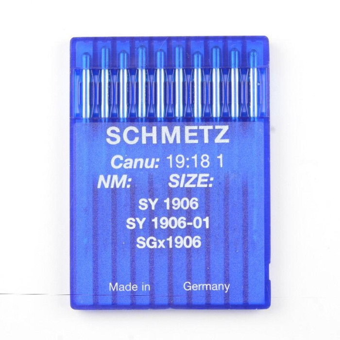 Голки Schmetz SY 1906 №90, 10 шт, для промислових швейних машин човникового стібка