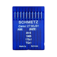 Голки Schmetz TQX1 №80, 10 шт, для стовпчикових промислових швейних машин