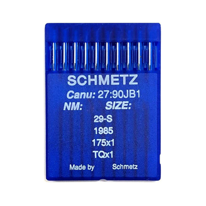 Голки Schmetz TQX1 №80, 10 шт, для стовпчикових промислових швейних машин