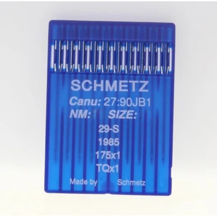 Голки Schmetz TQX1 SES №70, 10 шт, для стовпчикових промислових швейних машин