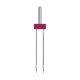 Голки Schmetz Twin stretch 130/705  H-S-ZWI №2,5/75, 2 шт, подвійні для еластичних тканин, для побутових швейних машин, без картонної основи