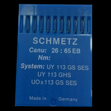 Голки Schmetz UY 113 GS SES №70, 10 шт, для пласкошовних промислових машин