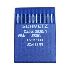 Голки Schmetz UY 113 GS UOx113 GS №100, 10 шт, для пласкошовних промислових машин