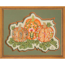 GP-112 Nora Corbett Схема для вишивки рахунковим хрестиком - Pretty Pumpkins, папір
