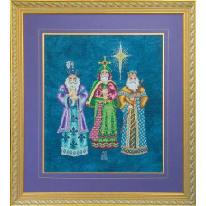 GP-114 Nora Corbett Схема для вишивки рахунковим хрестиком - We Three Kings, папір