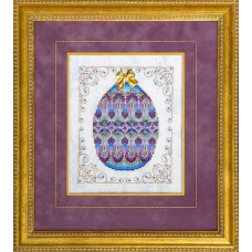 GP-119 Nora Corbett Схема+трежерс для вишивки рахунковим хрестиком - Egg Elegance No. 2, папір