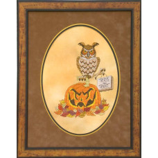 GP-131 Nora Corbett Схема для вишивки рахунковим хрестиком - Whooo’s There?, папір